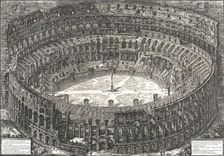 Veduta dell'Anfiteatro Flavio detto il Colosseo, 1776. Creator: Giovanni Battista Piranesi