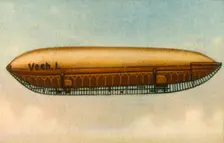 Veeh I airship, 1912, (1932). Creator: Unknown