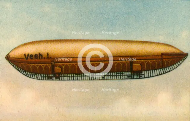 Veeh I airship, 1912, (1932).  Creator: Unknown.