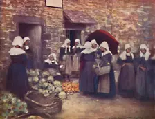 Vegetable Market 1903. Artist: Mortimer L Menpes