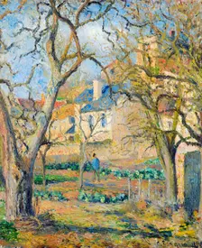 Vegetable Garden, 1878. Artist: Pissarro, Camille (1830-1903)