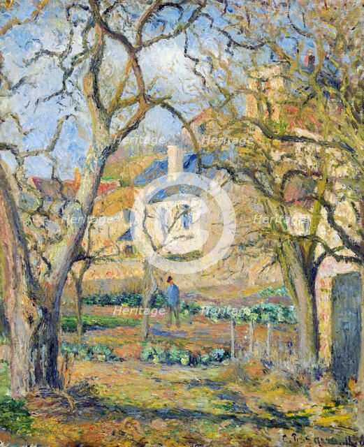 Vegetable Garden, 1878. Artist: Pissarro, Camille (1830-1903)