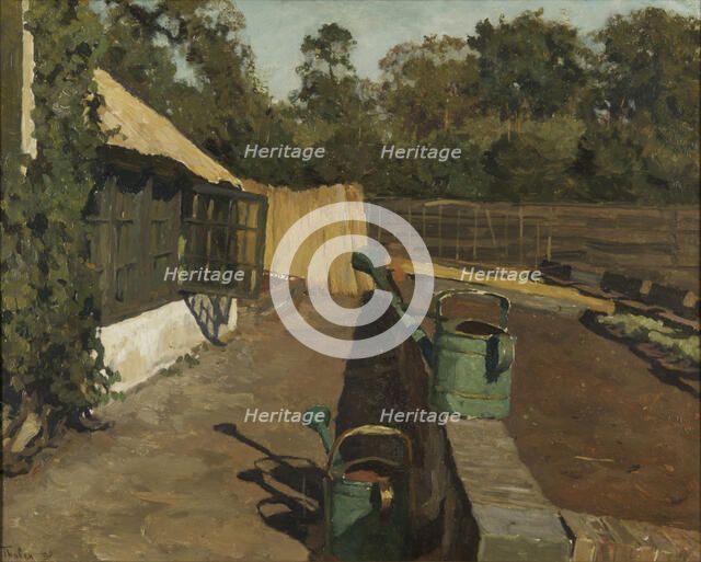 Vegetable Garden at Ewijkshoeve, 1895. Creator: Tholen, Willem Bastiaan (1860-1931).