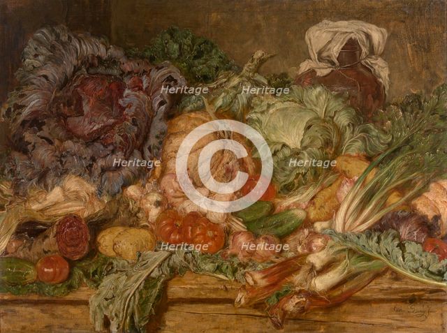 Vegetables, 1886. Creator: Willem Linnig II.