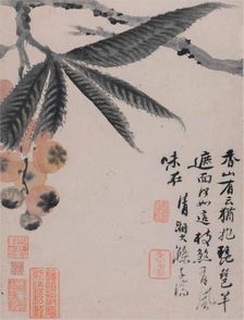 Vegetables and Fruits, End of 17th-Early 18th cen. Creator: Shitao (Zhu Ruoji) (1642-1707)