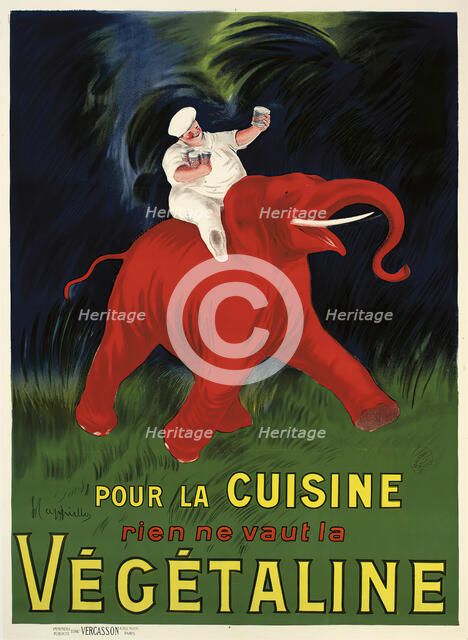 Végétaline. Creator: Cappiello, Leonetto (1875-1942).