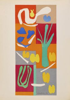Végétaux, 1958. Creator: Matisse; Henri (1869-1954)