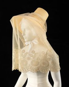Veil, British, ca. 1830. Creator: Unknown