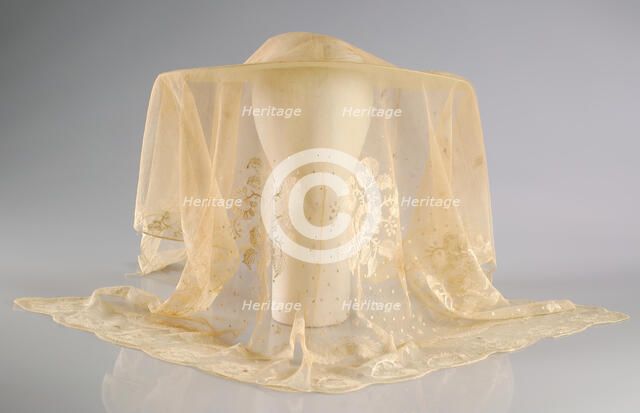 Veil, British, second quarter 19th century. Creator: Unknown.