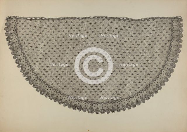 Veil, c. 1939. Creators: Nancy Crimi, Marie Mitchell.