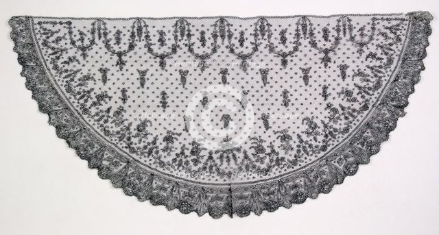 Veil, French, 1840-60. Creator: Unknown.