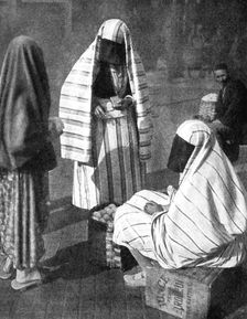 Veiled women, Sarajevo, Bosnia, 1936