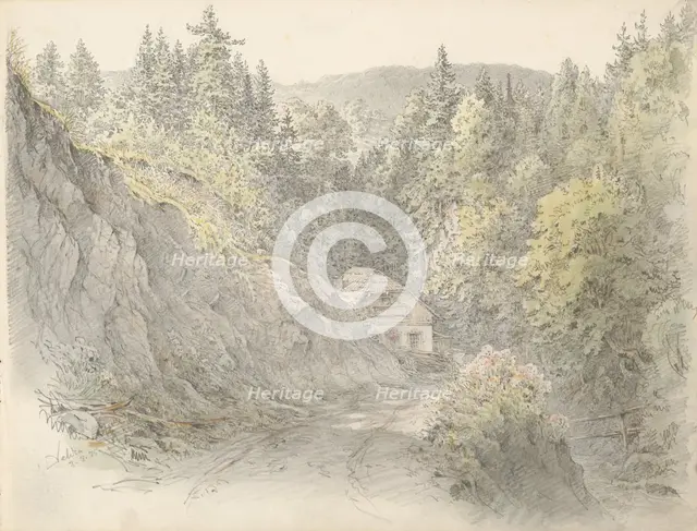 Velden valley, 1875. Creator: Karoly Lajos Libay.