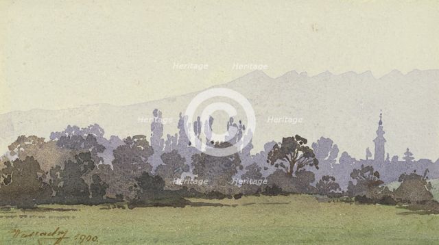 Velka near Poprad, 1900. Creator: Eugen Wallachy.