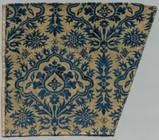 Velvet, 1600s. Creator: Unknown