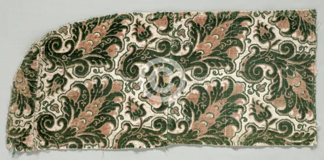 Velvet, c. 1650. Creator: Unknown.