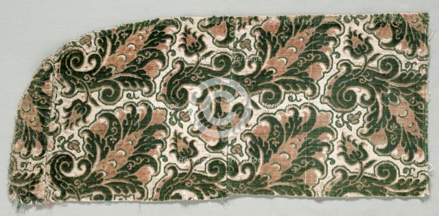 Velvet, c. 1650. Creator: Unknown.