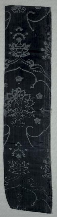 Velvet Fragment, 1400s. Creator: Unknown