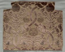 Velvet Fragment, 1500s. Creator: Unknown