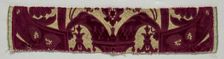 Velvet Fragment, 1600s. Creator: Unknown