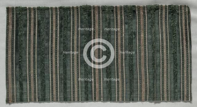 Velvet Fragment, 1700s. Creator: Unknown.