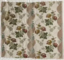 Velvet Fragment, 1700s. Creator: Unknown