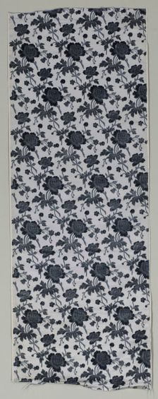 Velvet Fragment, c. 1900. Creator: Unknown