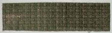 Velvet Fragment, early 1600s. Creator: Unknown