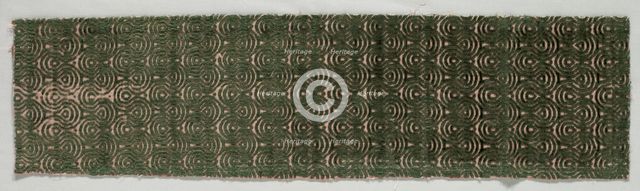 Velvet Fragment, early 1600s. Creator: Unknown.