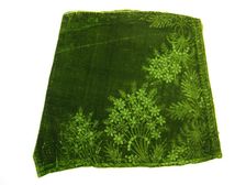 Velvet Fragment, France, 18th century. Creator: Unknown