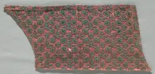 Velvet Fragment, late 1500s - 1600s. Creator: Unknown