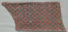 Velvet Fragment, late 1500s - 1600s. Creator: Unknown