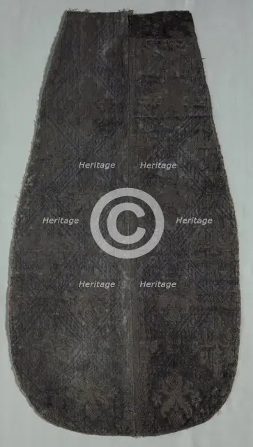 Velvet Fragment, late 1500s. Creator: Unknown.