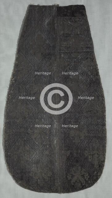 Velvet Fragment, late 1500s. Creator: Unknown.