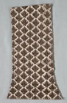 Velvet Fragment, late 1500s - early 1600s. Creator: Unknown