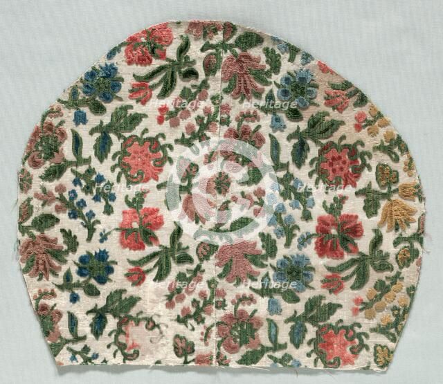 Velvet Fragment, late 1600s. Creator: Unknown.