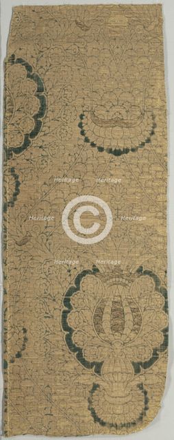 Velvet Fragments, early 16th century. Creator: Unknown.