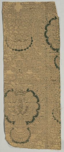 Velvet Fragments, early 16th century. Creator: Unknown