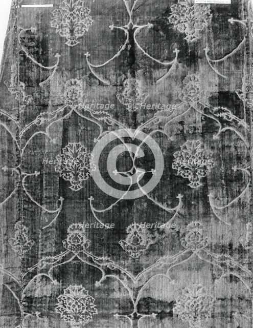 Velvet, Italian, 15th century. Creator: Unknown.