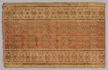 Velvet Panel, 1700s - 1800s. Creator: Unknown