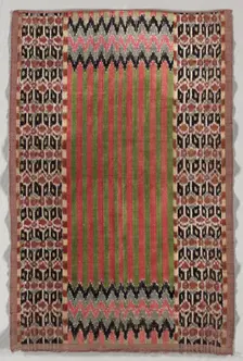 Velvet Panel, 1800s. Creator: Unknown