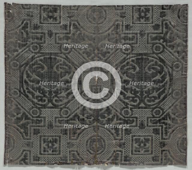 Velvet Textile, 1500s. Creator: Unknown.
