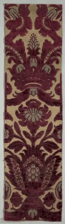 Velvet Textile, 1600s. Creator: Unknown