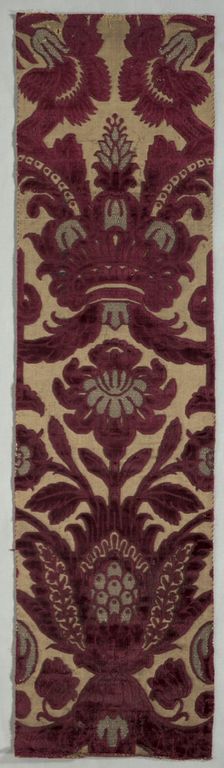 Velvet Textile, 1600s. Creator: Unknown