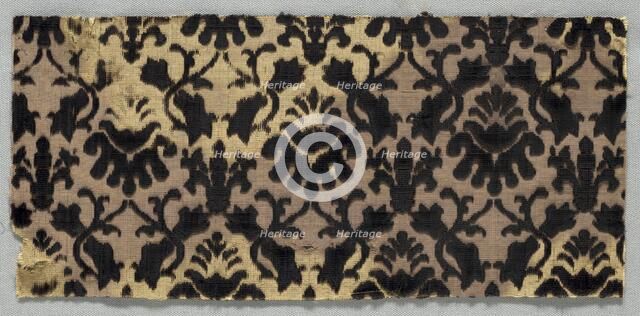 Velvet Textile, 1600s. Creator: Unknown.