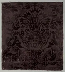Velvet Textile, late 1500s. Creator: Unknown