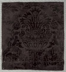 Velvet Textile, late 1500s. Creator: Unknown