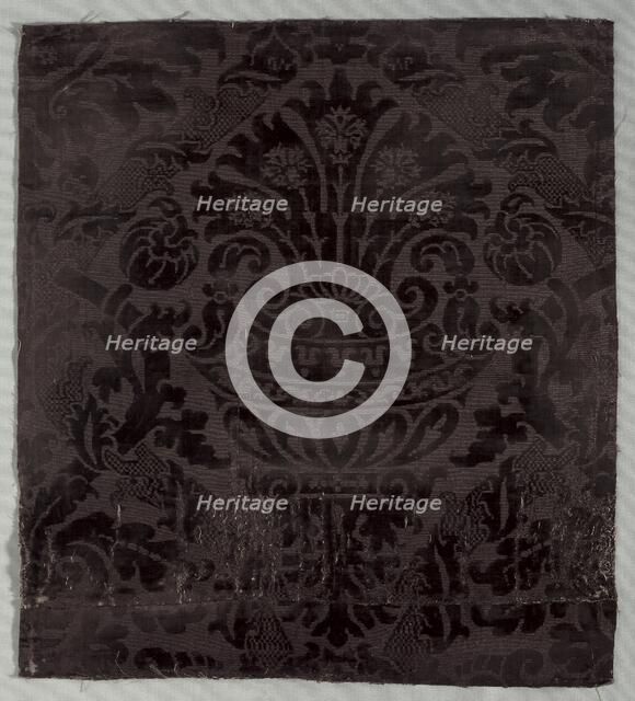 Velvet Textile, late 1500s. Creator: Unknown.