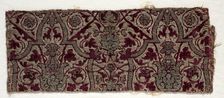 Velvet Textile, late 15th century. Creator: Unknown