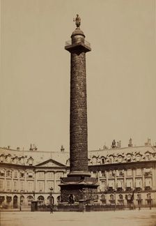 Vendome Column, Paris, between 1860 and 1870. Creator: Edouard Baldus